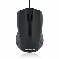 ModeCom Egér Notebook - M9 (Fekete; Optikai érzékelő; 1000DPI; USB)