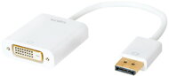 LogiLink DVI F - DisplayPort M Adapterkábel Fehér