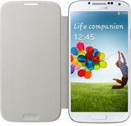 Samsung Galaxy S4 fehér flip cover tok