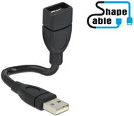 Delock USB 2.0 A male > A female ShapeCable 0.15 m