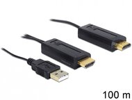 Delock High Speed HDMI Ethernettel A apa > apa optikai kábel, 100 m