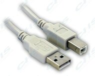 WIRETEK kábel USB Összekötő A-B, 1.8m, Male/Male