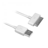 Ewent iPad/iPhone cabel USB 2.1A 1m fehér
