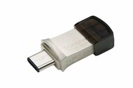 Transcend 32GB JetFlash 890 USB 3.0+USB Type-C pendrive - Ezüst