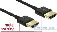 DeLOCK 84772 HDMI M - HDMI M Adapterkábel (4k) 1.5m Fekete