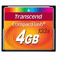 Transcend Memóriakártya CF 4GB 133X