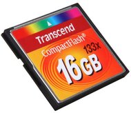 Transcend 16GB CompactFlash 133X memóriakártya