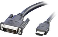 Roline DVI - M-HDMI kábel - 5m