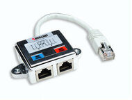Intellinet hálózati elágozó adapter RJ45x2 STP