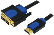 LogiLink HDMI-DVI kábel, 3 m