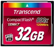 Transcend 32GB CF CARD (800X TYPE I )