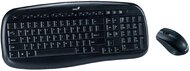 Genius KB-8000X Vezeték Nélküli Billentyűzet + egér USB fekete