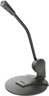 Trust Mikrofon - Primo Desk (c.sz:21674; 2x3.5mm jack csatlakozó; 180cm kábel; + TRRS adapter; sötétszürke)