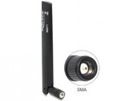 Delock 88571 LTE SMA -0,8 ~ 3,0 dBi mindenirányú antenna flexibilis csatlakozóval - Fekete