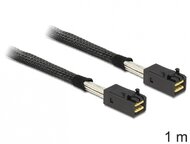 Delock Mini SAS HD x 4 SFF 8643 apa > Mini SAS HD x 4 SFF 8643 apa kábel, 1 m