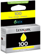 Lexmark No. 100 Visszajuttatási tintapatron Sárga