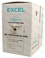 Excel Falikábel dobozos Cat5e UTP PVC köpeny