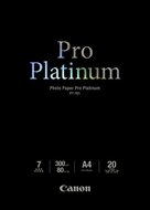 Canon Photo Paper Pro Platinum A4 20 lap