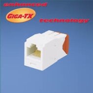 Panduit Cat5e MINI-COM ® TX5e™csatl. aljzat, fekete