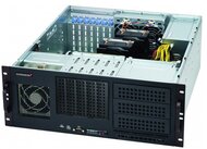 SUPERMICRO Rack 4U Szerverházház - Fekete + 665W PSU