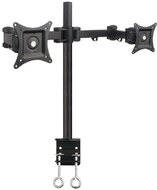 Techly dupla asztali kar LED/LCD 13-27" 2x10kg állítható