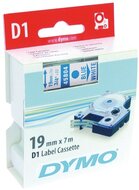 DYMO címke LM D1 alap 19mm kék betű / fehér alap