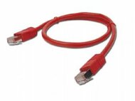 Gembird FTP kat.5e RJ45 patch kábel, 1m, piros