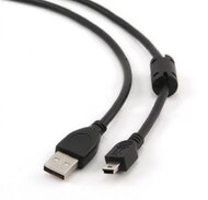 Gembird CCF-USB2-AM5P-6 USB 2.0 adat- és töltőkábel 1.8m Fekete