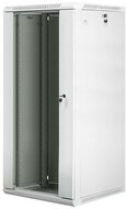 Lanberg 19" fali rack szekrény 27U 600x600mm - szürke
