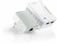 TP-LINK Homeplug AV500 Wireless N Powerline Range Extender 300Mbps 2 port Starter Kit