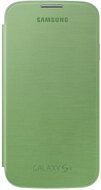 Samsung i9500 Galaxy S IV gyári  flipes tok - EF-FI950BGEGWW - lime green