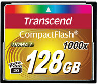 Transcend Compact Flash 1000X - 128GB - Memóriakártya