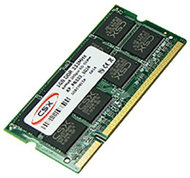 CSX Notebook 8GB DDR3 (1600Mhz, 512x8) SODIMM memória (Low Voltage 1,35V!)