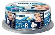 Philips CD-R Egyszer Írható Nyomtatható CD Lemez Hengerdoboz (25db/cs)