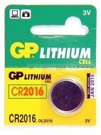 GP gombelem CR2016 Lithium 1db/cs