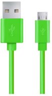 Esperanza EB182G micro USB 2.0 M - USB M Adatkábel 1.8m Zöld