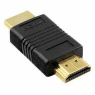 Adapter AK-AD-21 HDMI-M - HDMI M Adapter Fekete