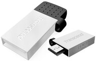 Transcend 16GB JetFlash F380 micro USB 2.0 OTG Flash Drive Silver