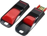 SanDisk Cruzer Edge 32GB felete-piros pendrive / USB flash drive