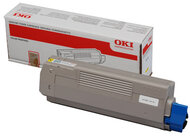 OKI toner C610 szériához / sárga / 6k