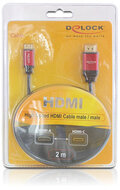 Delock A/C High Speed HDMI Cable 3.0m male / male