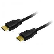 LogiLink HDMI Cable 1.4, 2x HDMI male, black, 2m