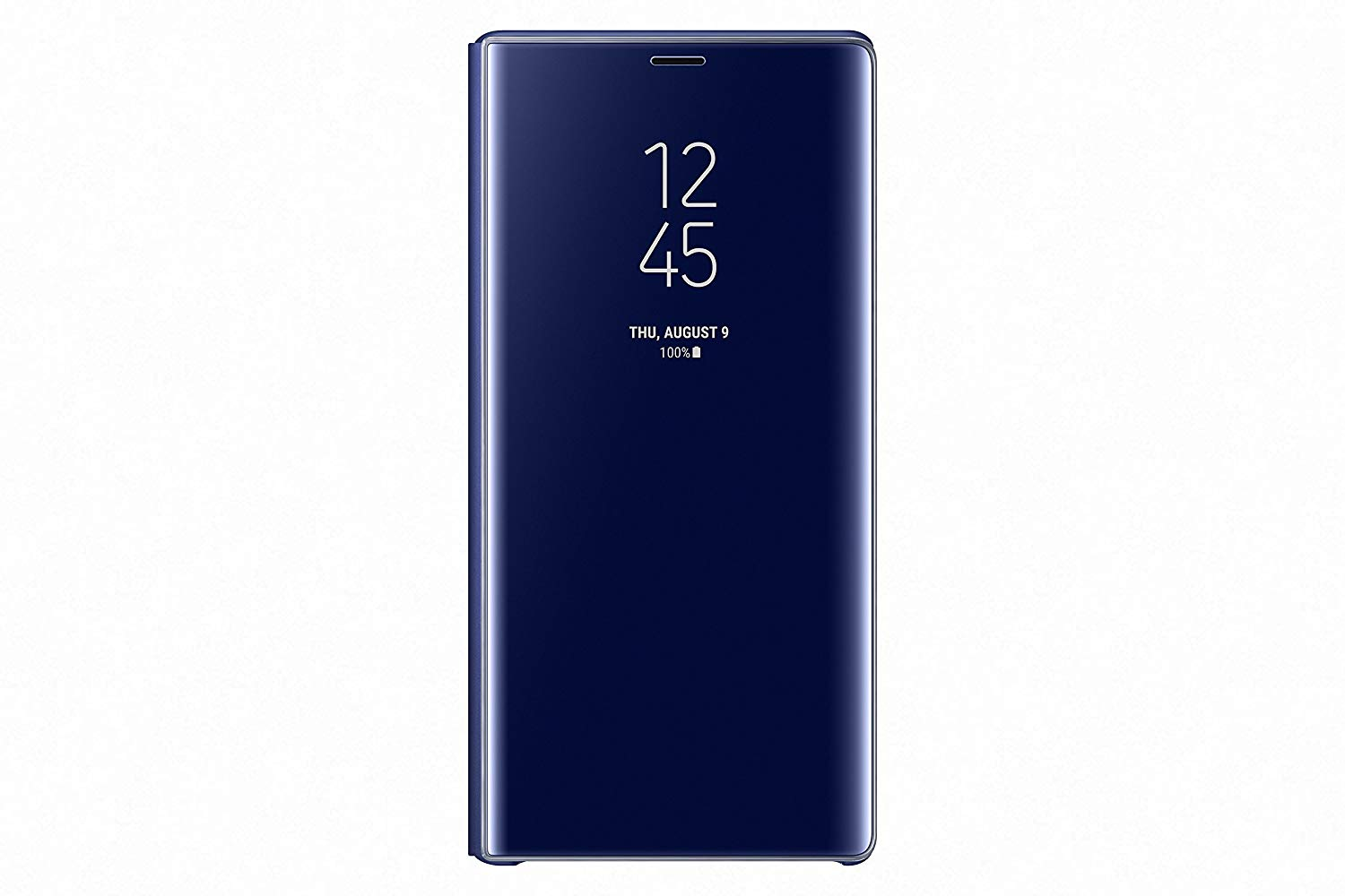 Samsung EF-ZN960CLE Galaxy Note 9 Gyári Clear View Tok - Kék
