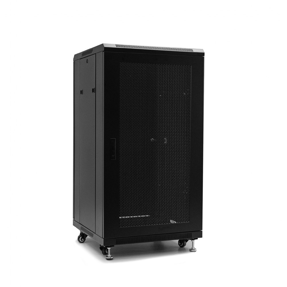 Netrack 019 220 66 112 Z Netrack Server Cabinet Rack 19 22u600x600mm Assembled Perforated Door 9999