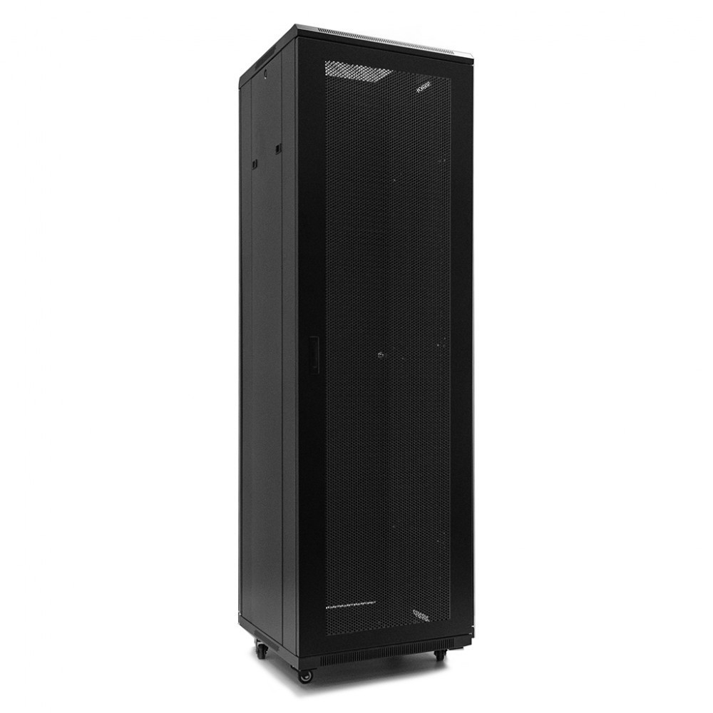 Netrack 019 420 66 112 Z Netrack Server Cabinet Rack 19 42u600x600mm Assembled Perforated Door 6543