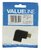 Valueline VGVP34903B HDMI M - HDMI F (Balos Sarok) Adapter Fekete