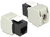 Delock Keystone Module RJ45 female > LSA Cat.6 UTP black