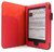 C-TECH 6" E-book olvasó tok Piros