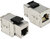 DeLock 86166 RJ45 F - RJ45 F Adaptermodul (C6) Fehér