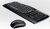 Logitech Desktop MK330, angol, fekete